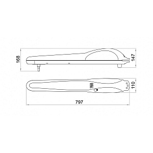 Комплект приводов для распашных ворот KIT MAC/24/E